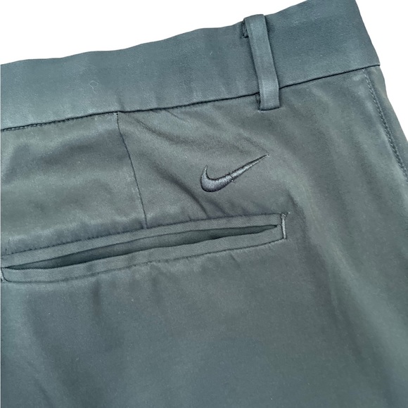 Nike Performance Dri-Fit Golf Pants Men 42x30 Black Straight Leg Stretch - Picture 5 of 6